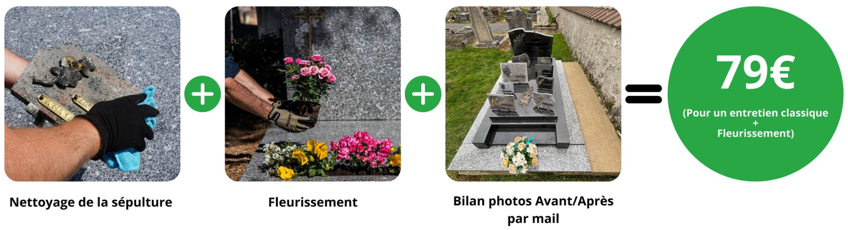 Tarifs entretien sépulture – Au Souvenir Fleuri